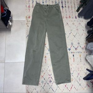 sage green cargo style pants!